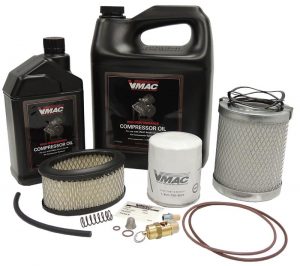 Air compressor service kits